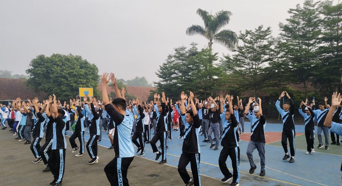 senam anak indonesia sehat skone