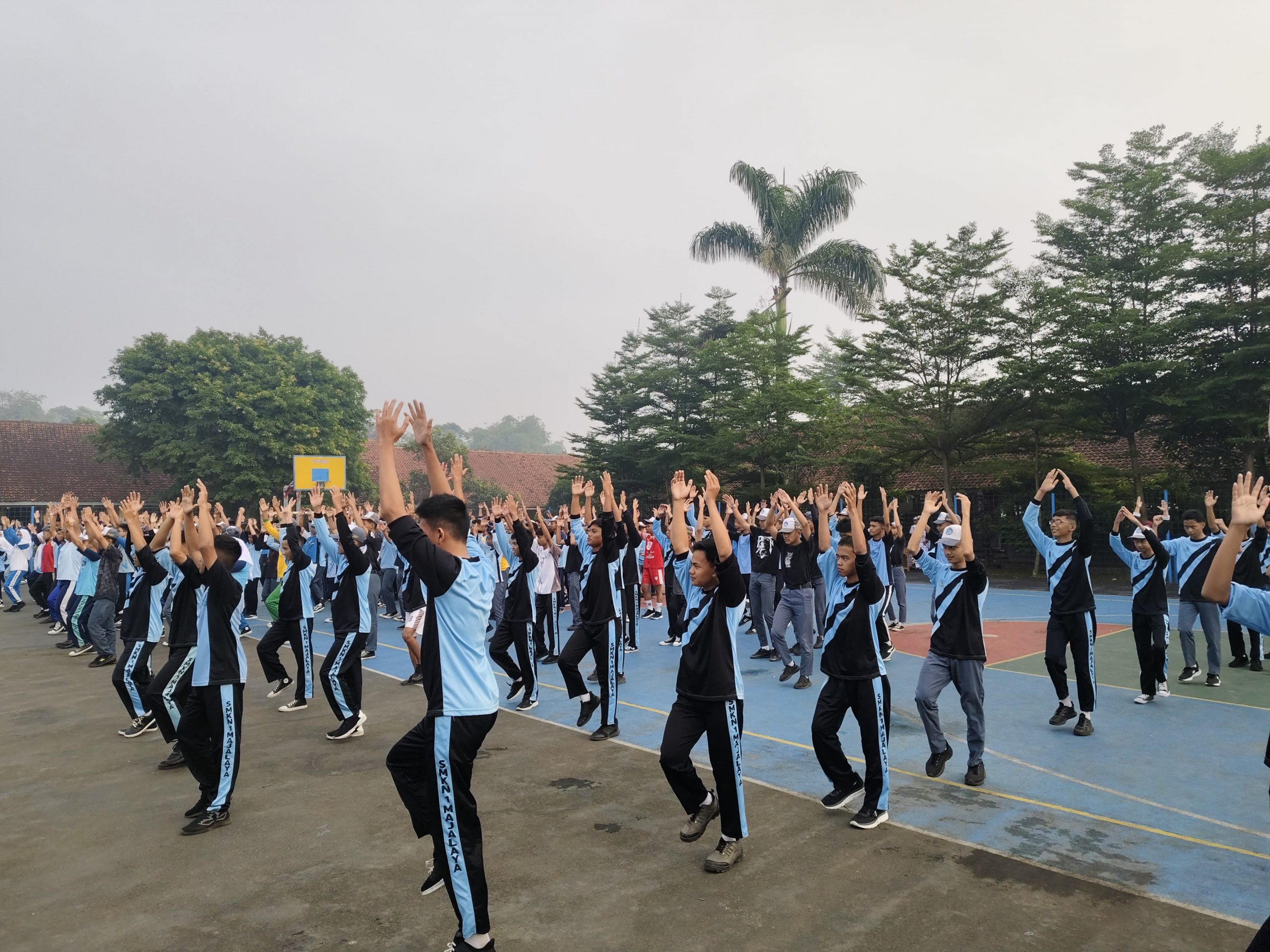 senam anak indonesia sehat skone